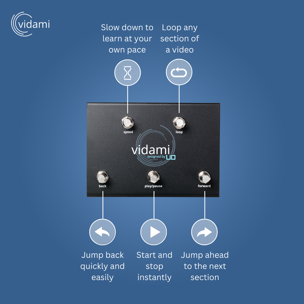 Buy Vidami | Video Looper, Guitar & Instrument Practice Pedal Buy Vidami | Video Looper, Guitar & Instrument Practice Pedal
