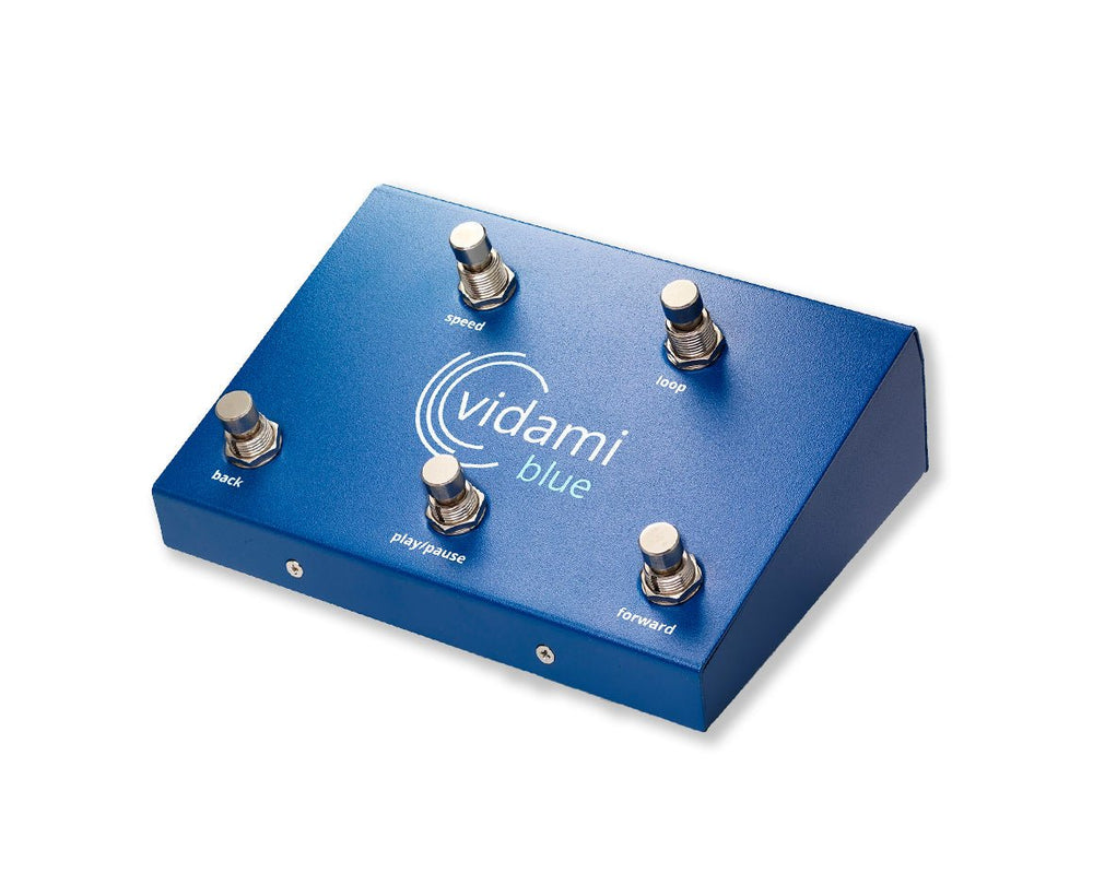 vidami looper pedal Vidami Blue Hands Free Bluetooth Video Looper & DAW Controller
